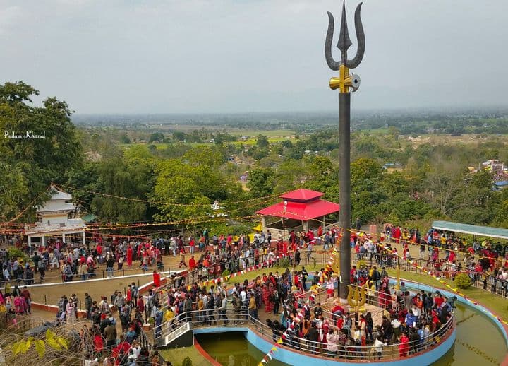 Scenic view of Dang Valley, Nepal
